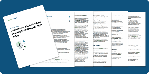 PCI DSS Policy Template